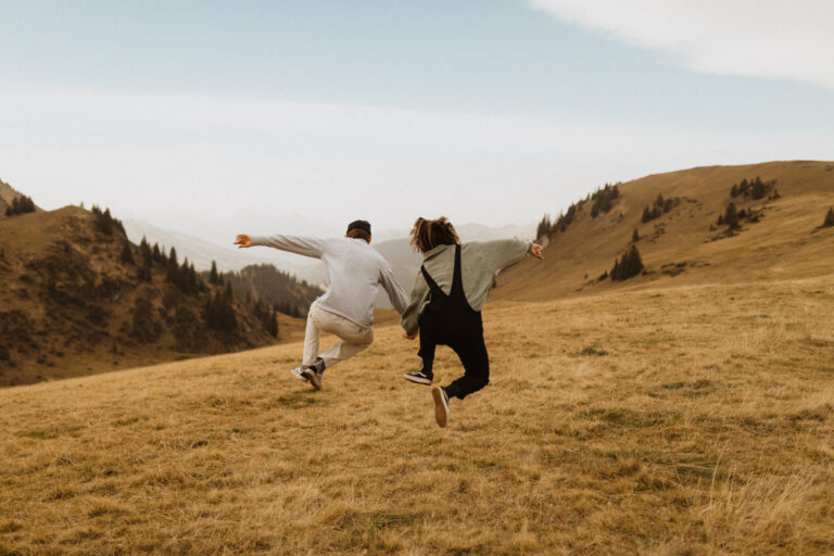 Paarfotoshooting beim Seebergsee im Diemtigtal