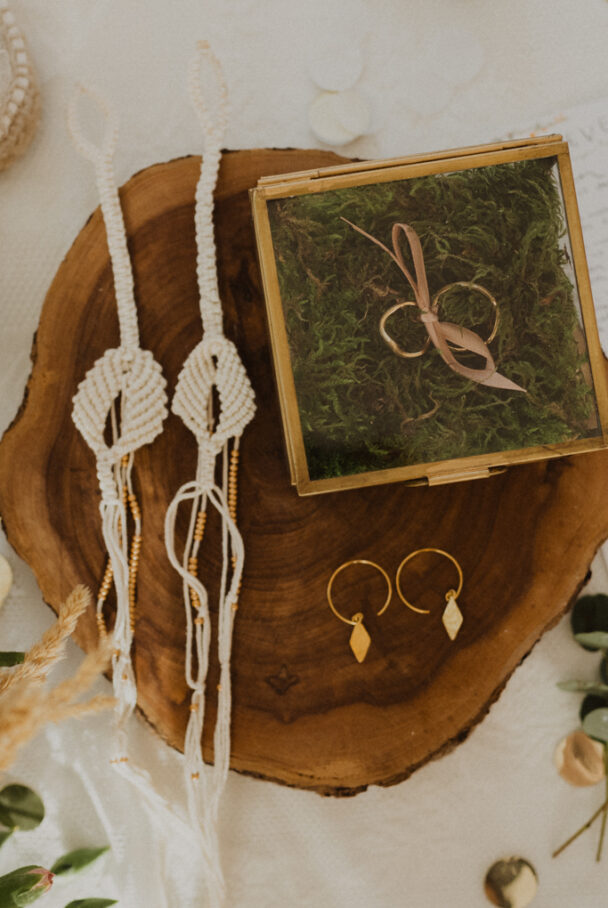 Getting Ready Hippie Boho Details Hochzeit