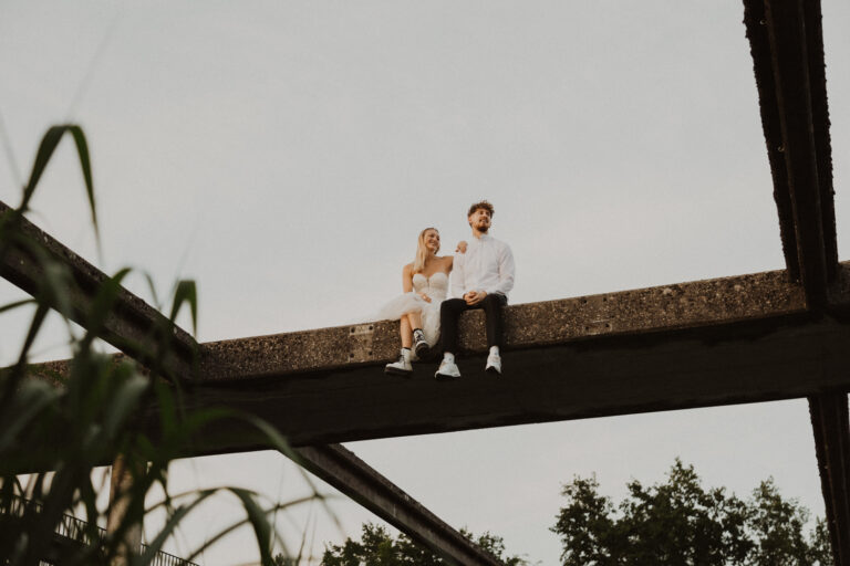 Industrial After Wedding Fotoshooting