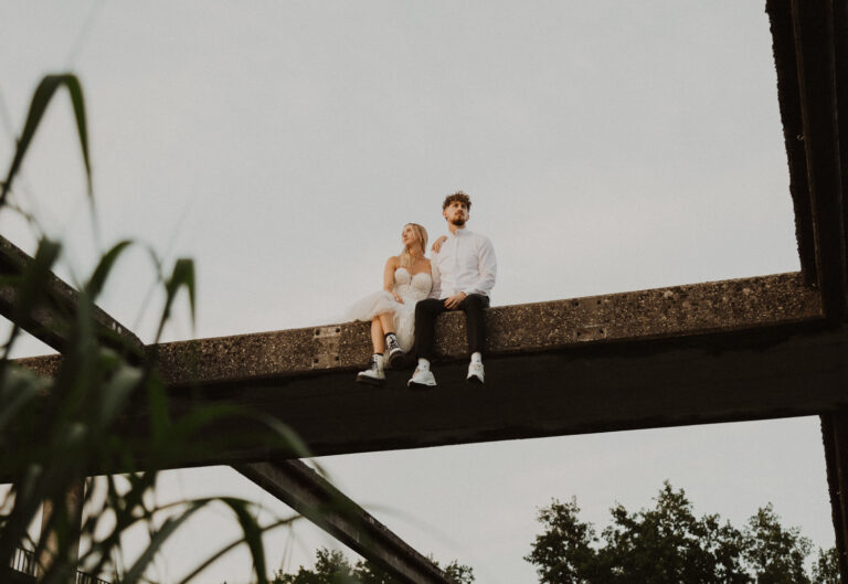 Industrial After Wedding Fotoshooting