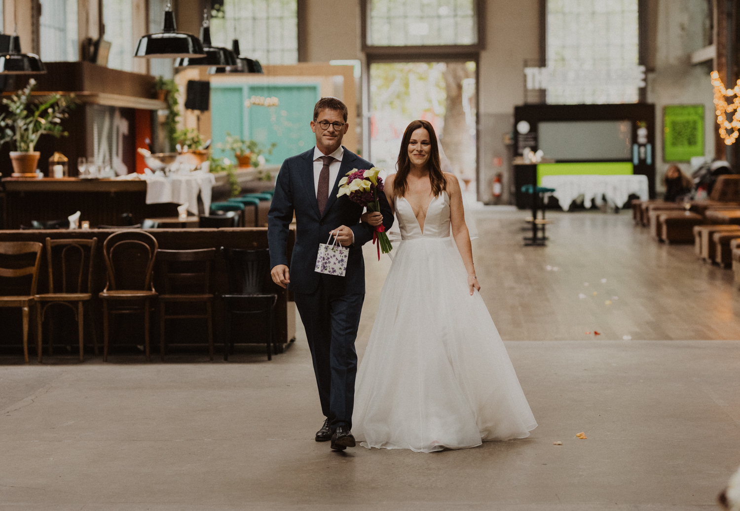 Braut Einzug Schiffbau Zürich