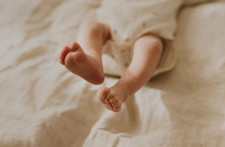 Newborn Babyfüsse
