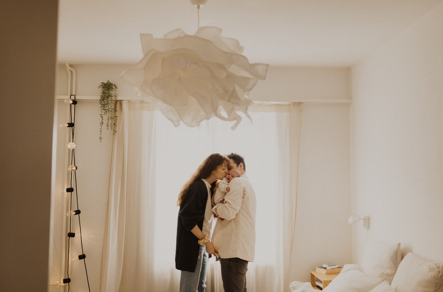 Newborn Babyfotoshooting Eltern Zuhause Newborn Babyfotoshooting Eltern Zuhause