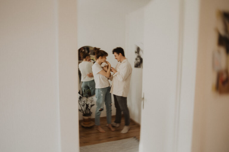 Newborn Fotoshooting Zuhause in Aarau