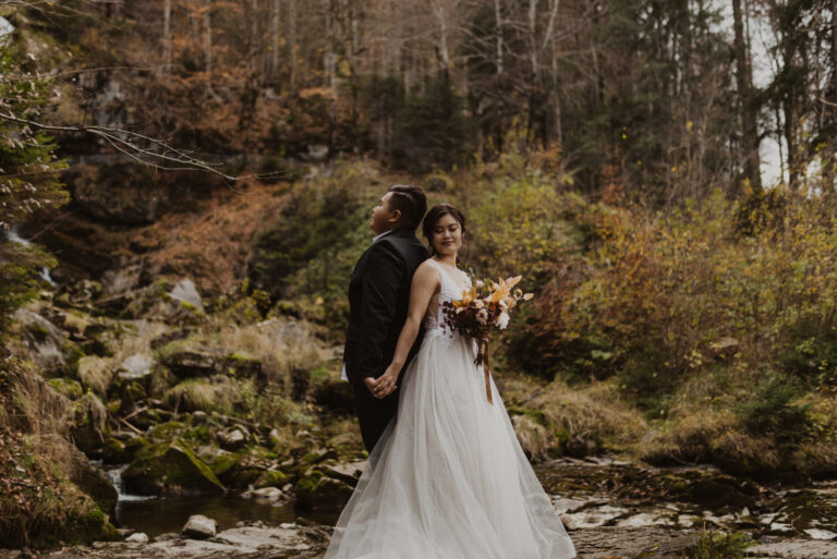 Photoshooting Giessbachfall