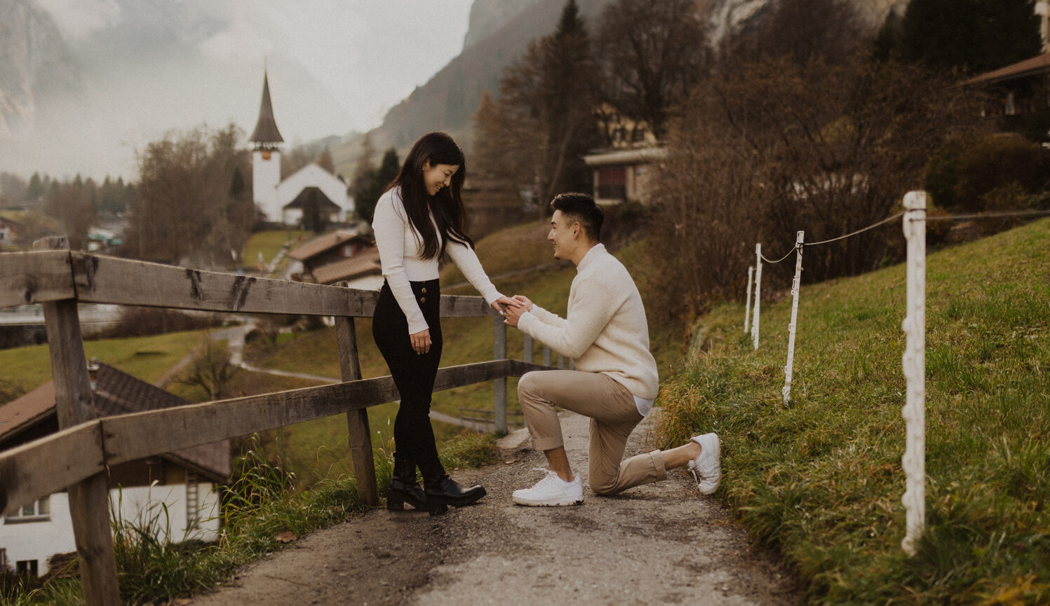 Proposal at Lauterbrunnen Valley