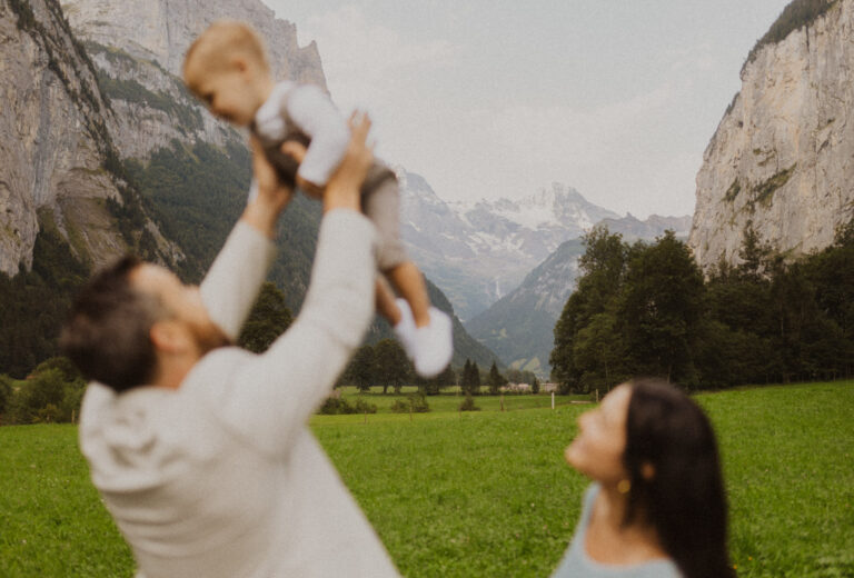 Family Photography in Lauterbrunnen Valley