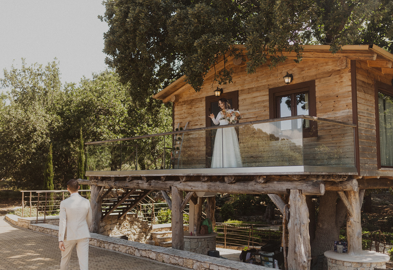 Angie & Nicklas Stolidi mou Treehouse Wedding Photography
