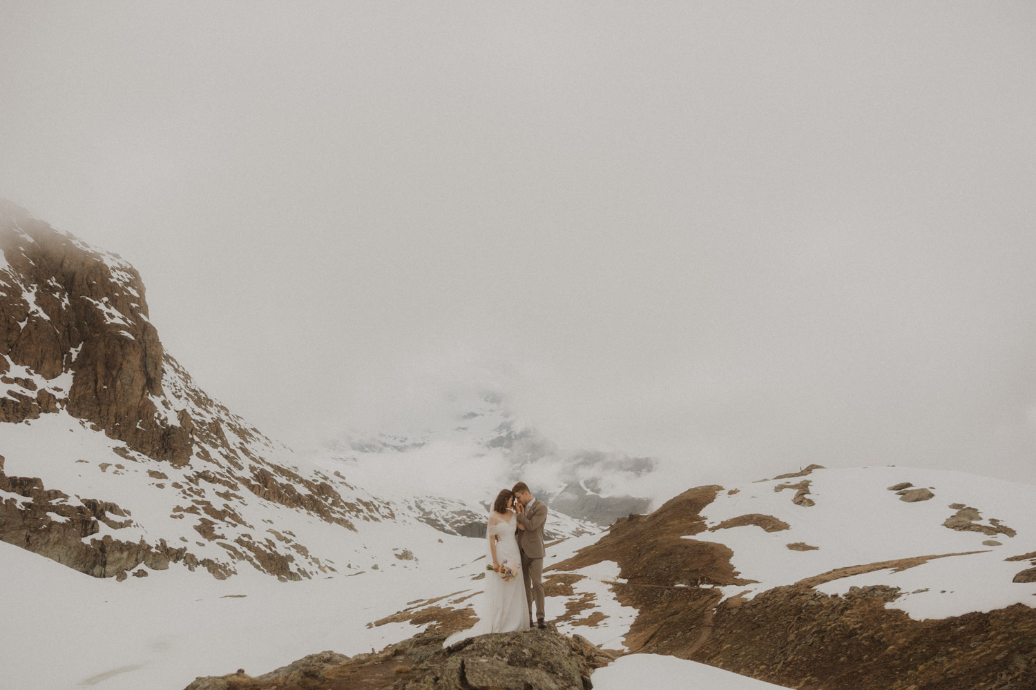 Zermatt Switzerland Elopement at Riffelsee Zermatt Switzerland Elopement at Riffelsee